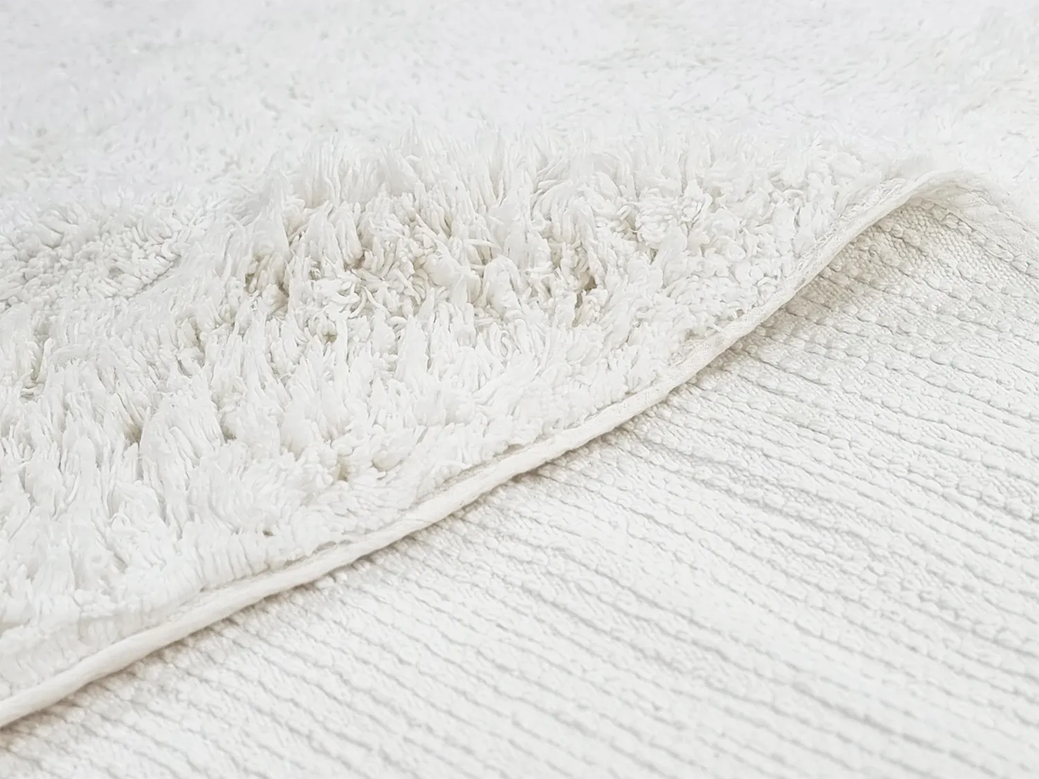 Dywany shaggy - Ebba Natural Cotton Shaggy (offwhite)