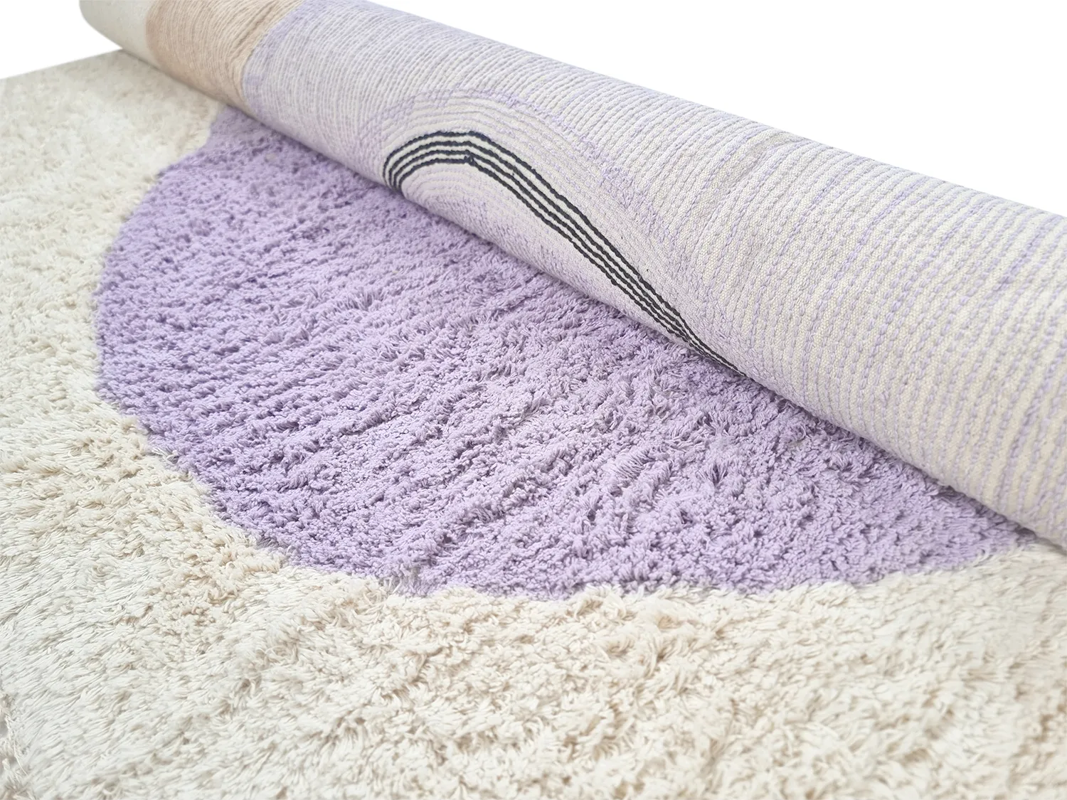 Dywany shaggy - Londa Natural Cotton Shaggy (multi)