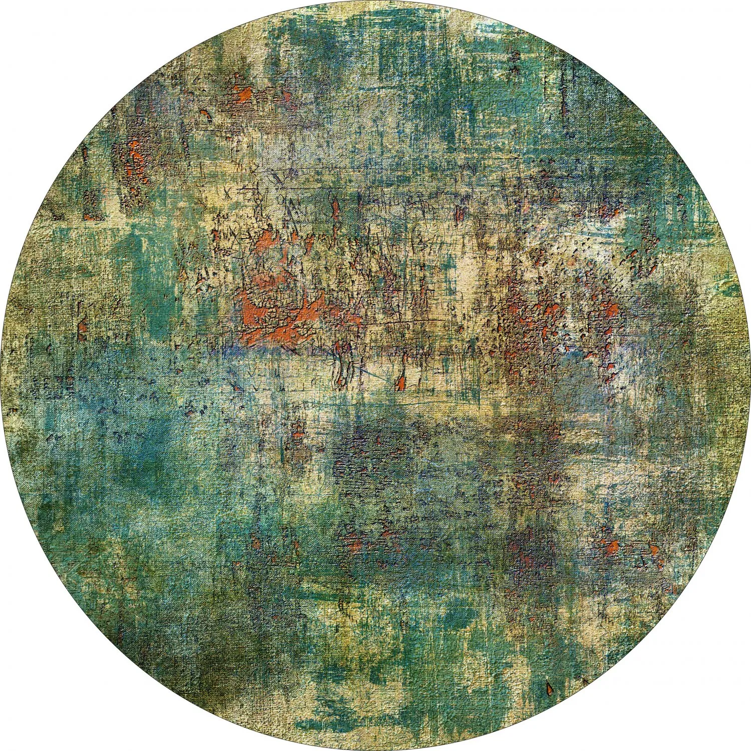 Okrągły dywan - Palermo (multi)