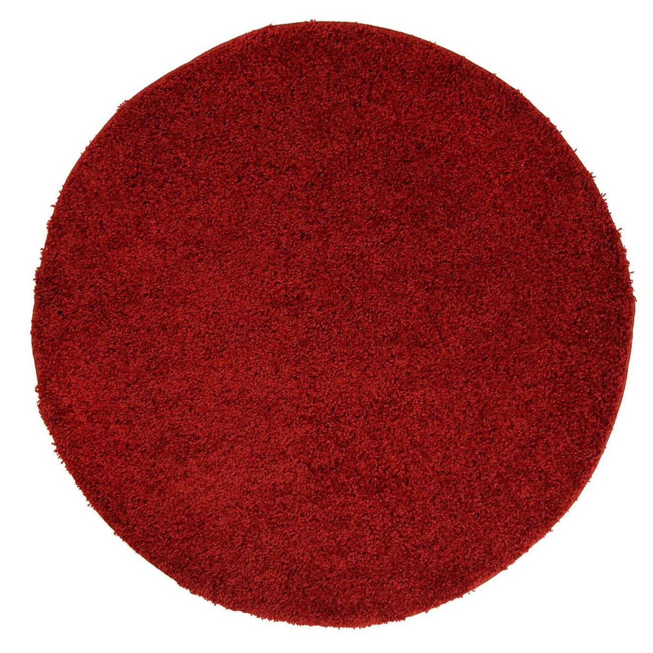 Okrągły dywan - Trim (czerwony)