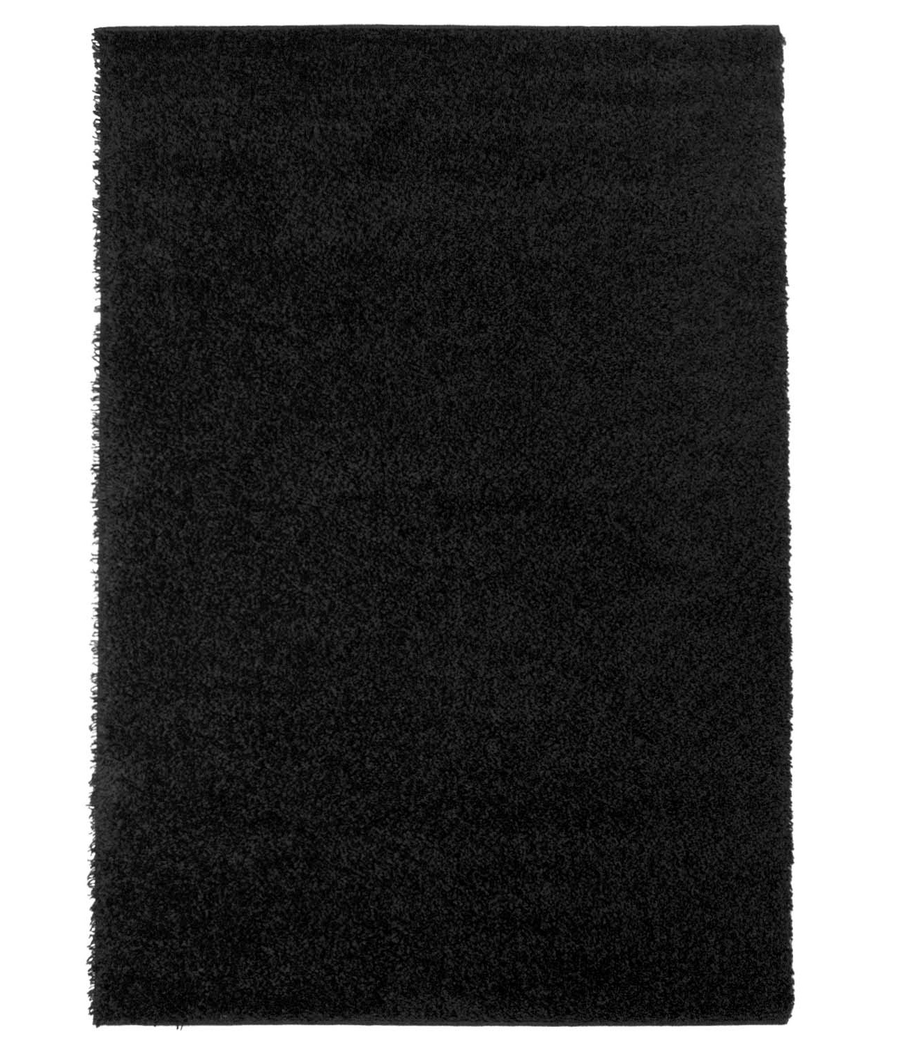 Trim Dywany shaggy czarny 60x120 cm 80x 150 cm 140x200 cm 160x230 cm 200x300 cm