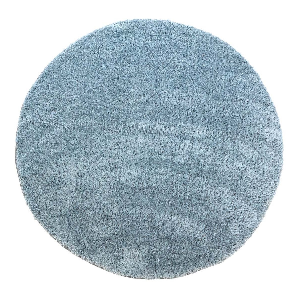 Okrągły dywan - Soft Shine (turkus)