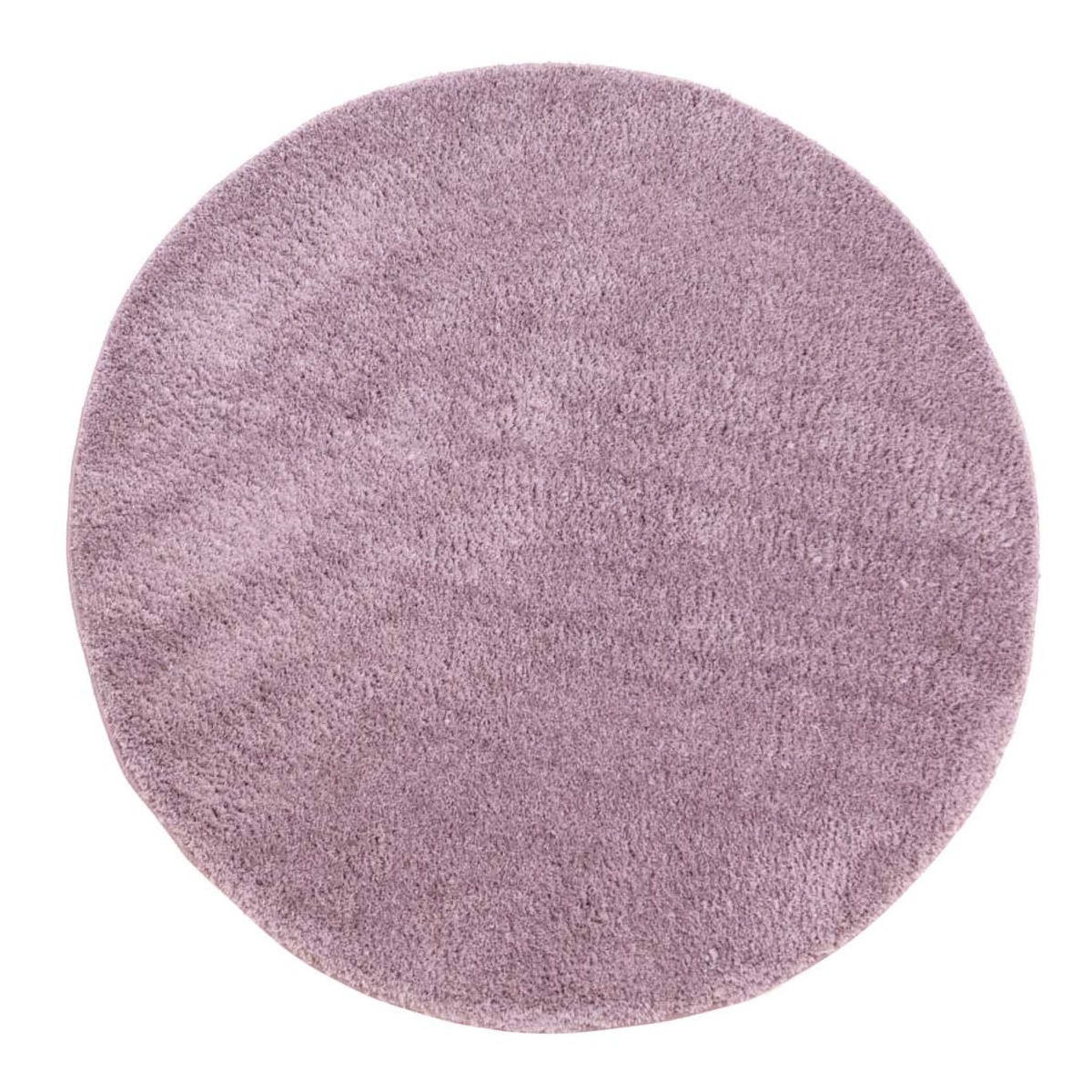 Okrągły dywan - Soft Shine (fioletowy)