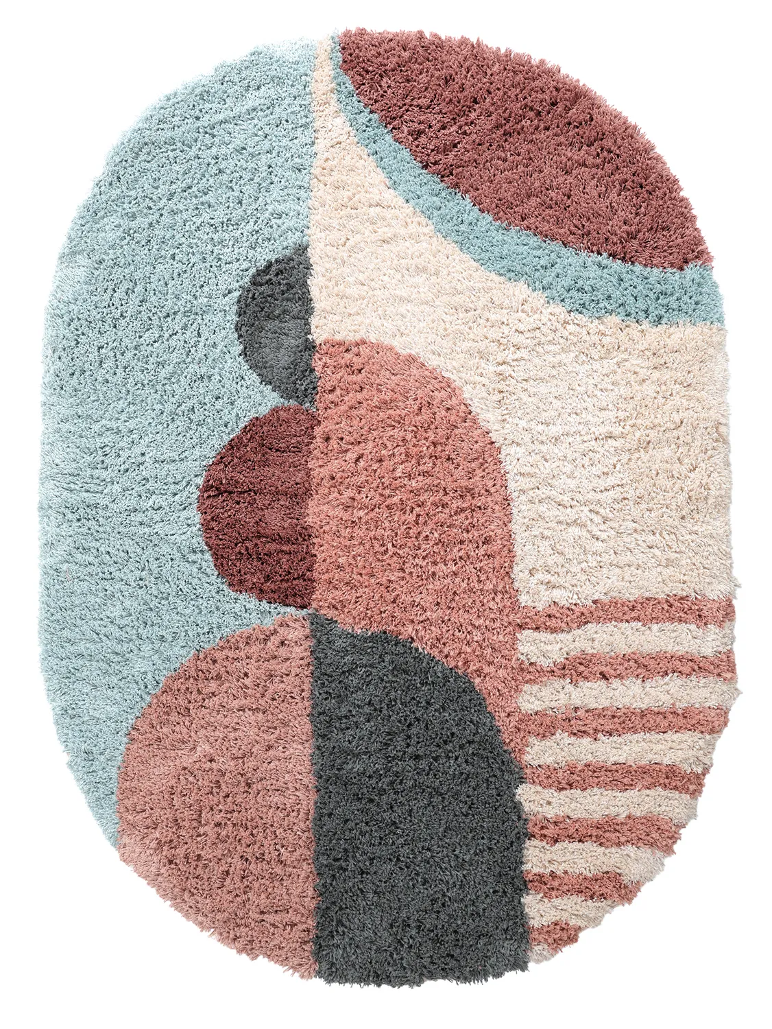 Dywan owalny - Tropea Natural Cotton Shaggy (multi)