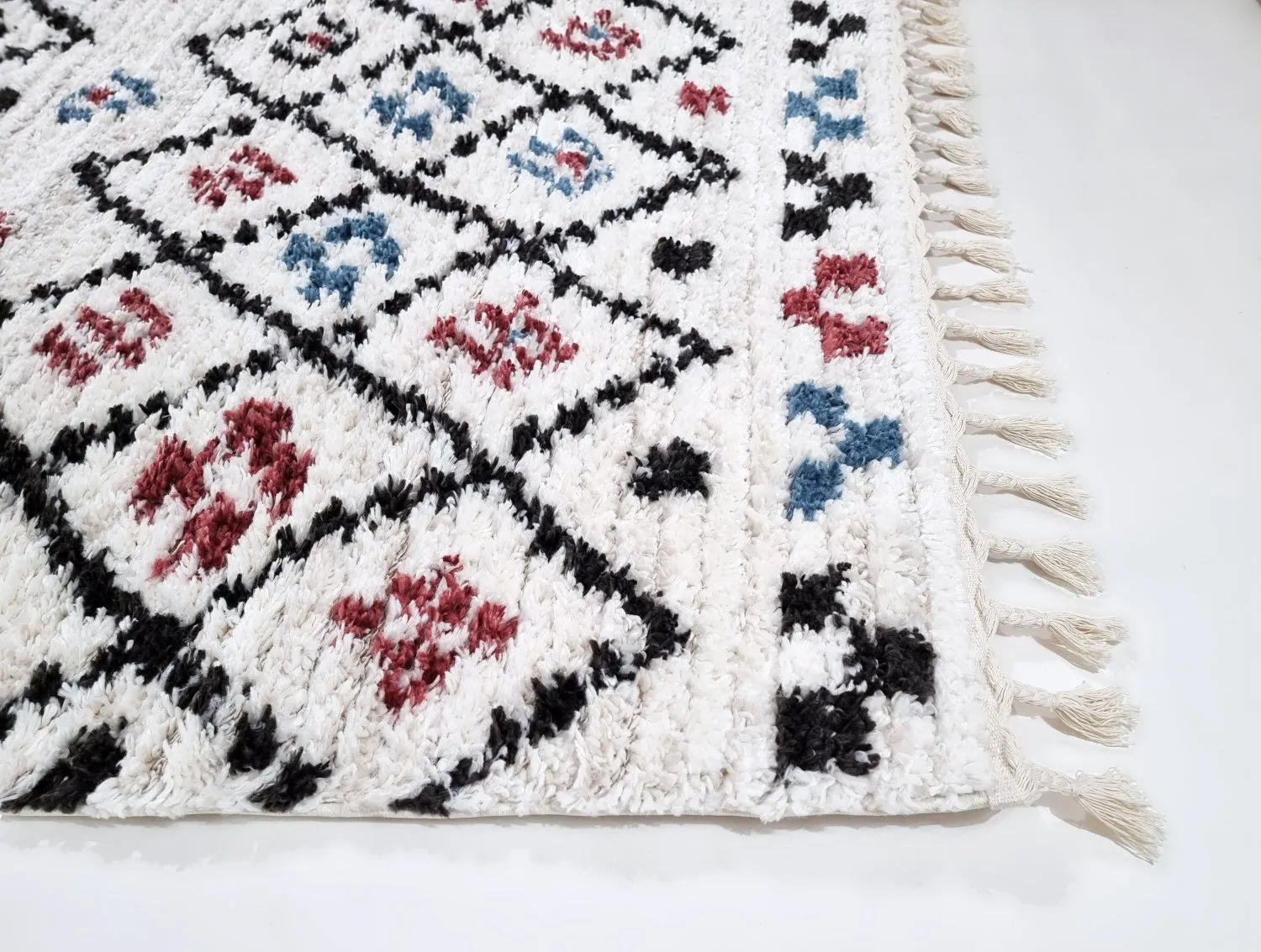Dywany shaggy - Siena (beige/multi)
