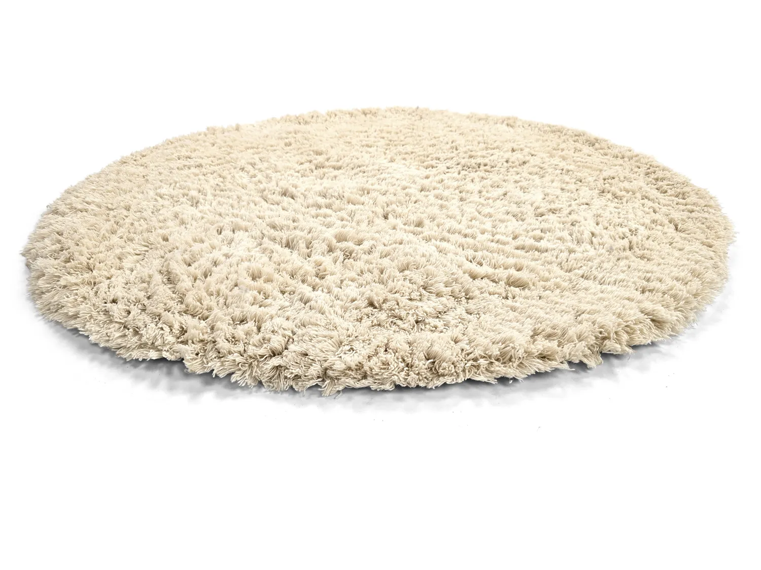 Okrągły dywan - Aliste Wool Shaggy (alabaster gleam)