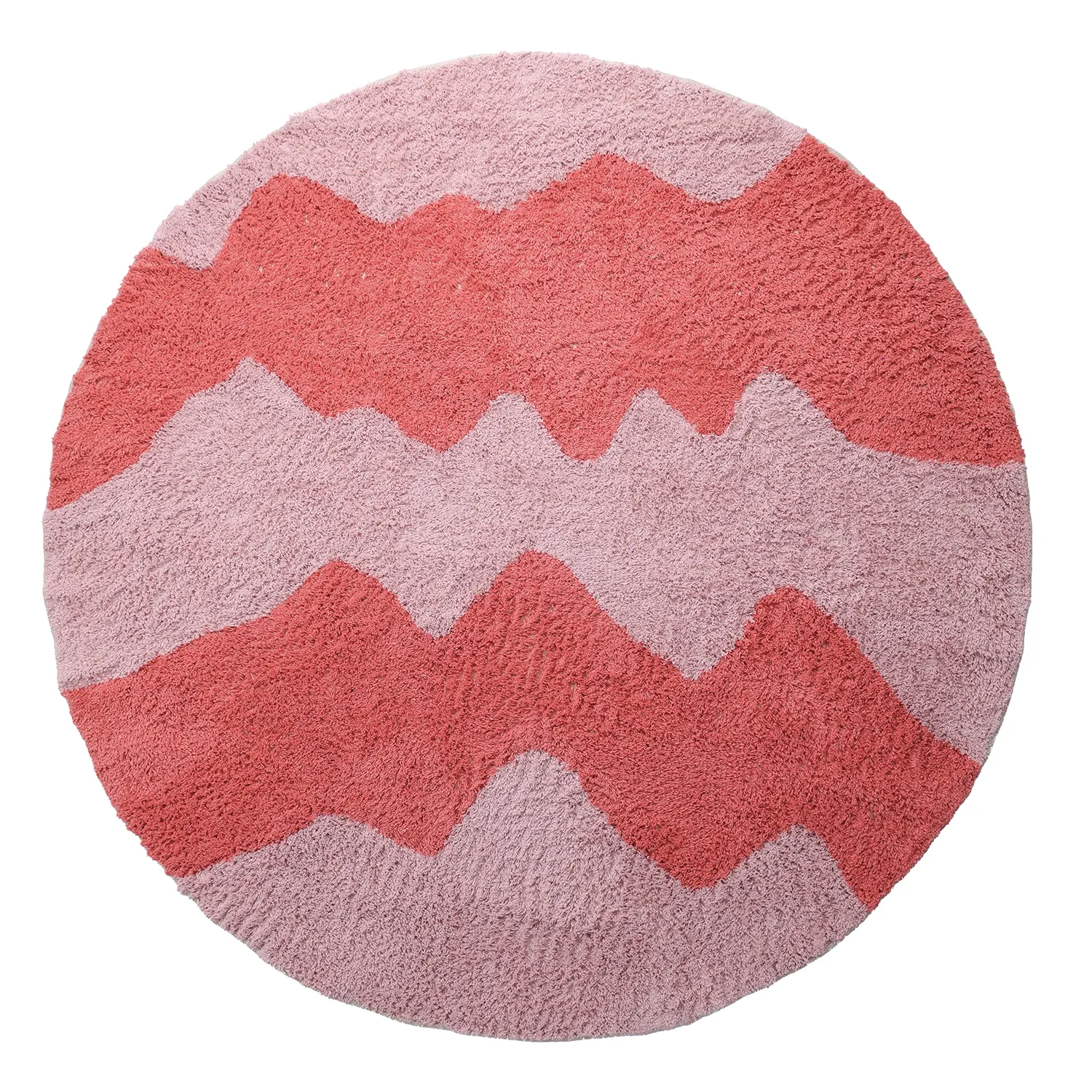 Dywany shaggy - Amira Natural Cotton Shaggy (różowy)