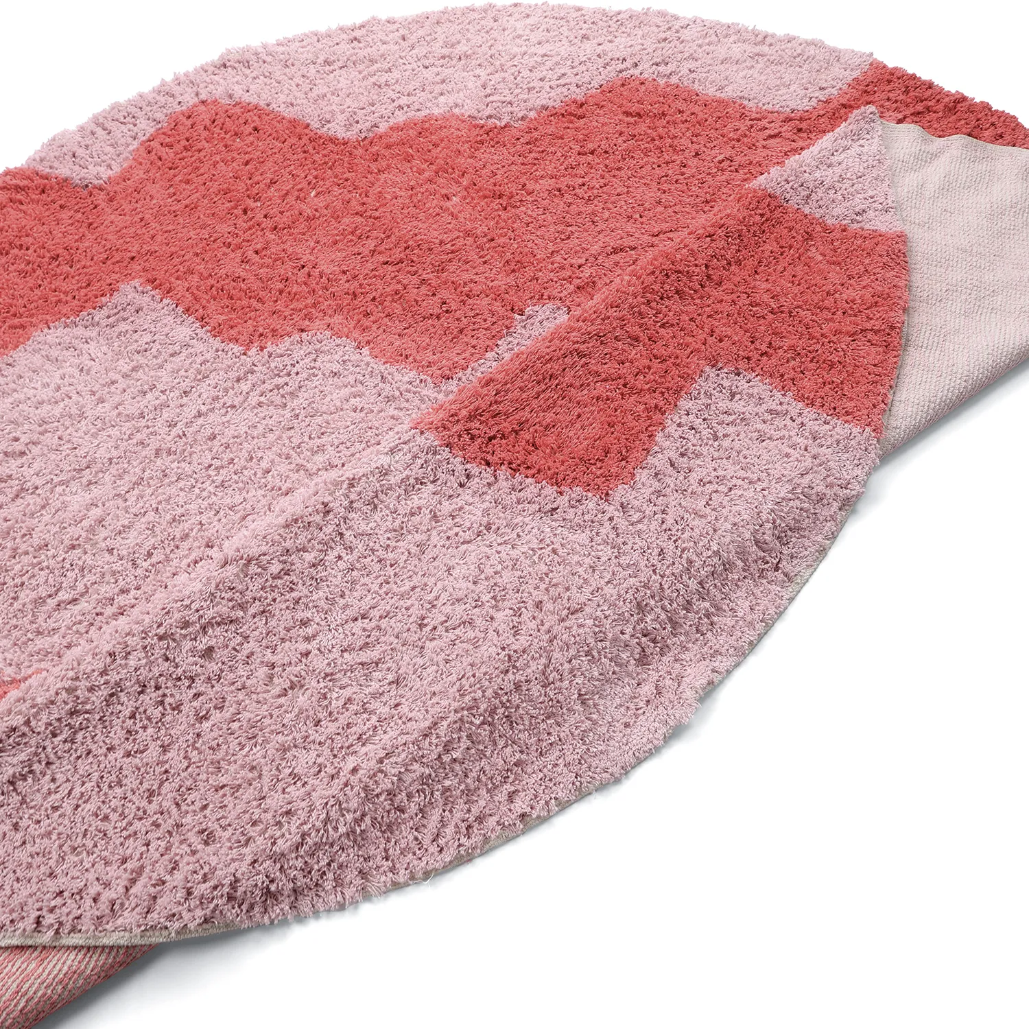 Dywany shaggy - Amira Natural Cotton Shaggy (różowy)