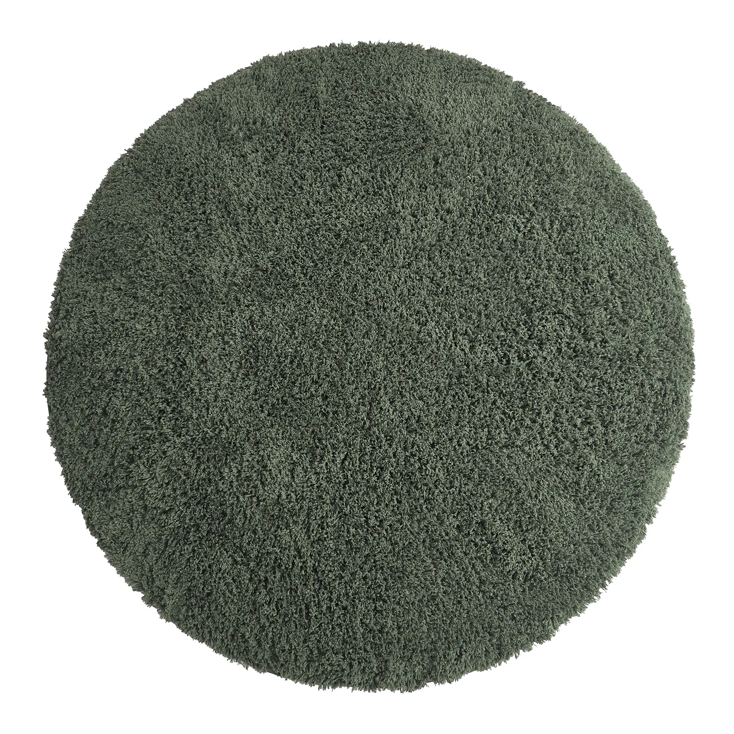 Okrągły dywan - Combarro Solid Cotton Shaggy (zielony)