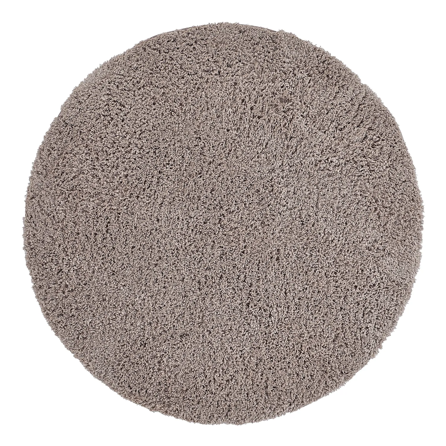Okrągły dywan - Combarro Solid Cotton Shaggy (taupe)