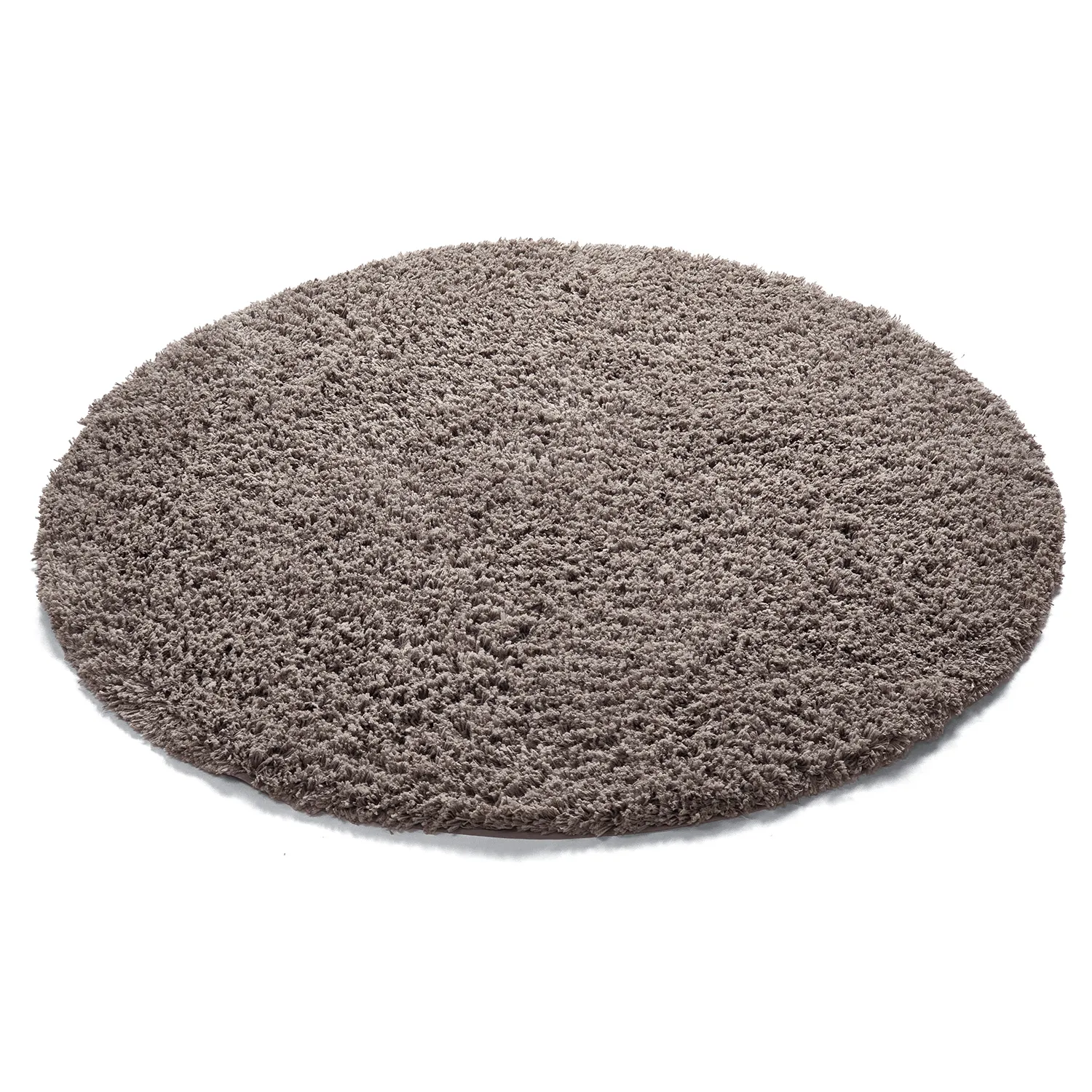 Okrągły dywan - Combarro Solid Cotton Shaggy (taupe)