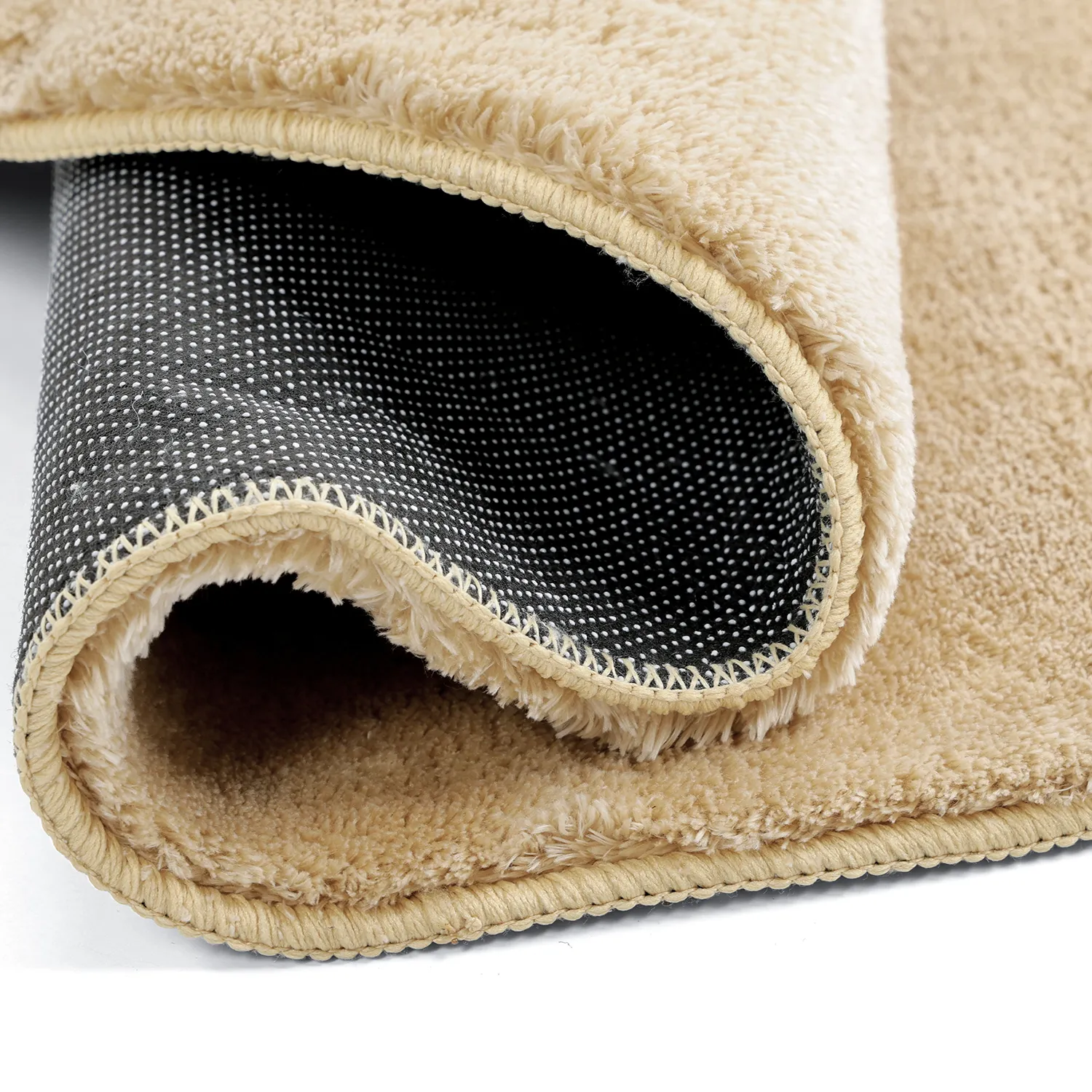 Okrągły dywan - Aranga Super Soft Fur (ciemny beż)