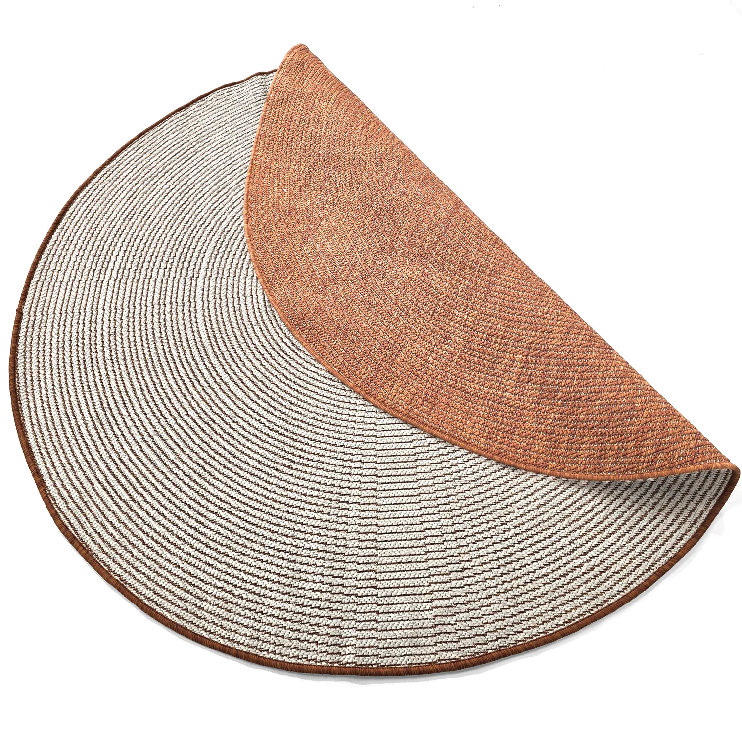 Okrągły dywan - Indoor/Outdoor Arlo (pomarańczowy)