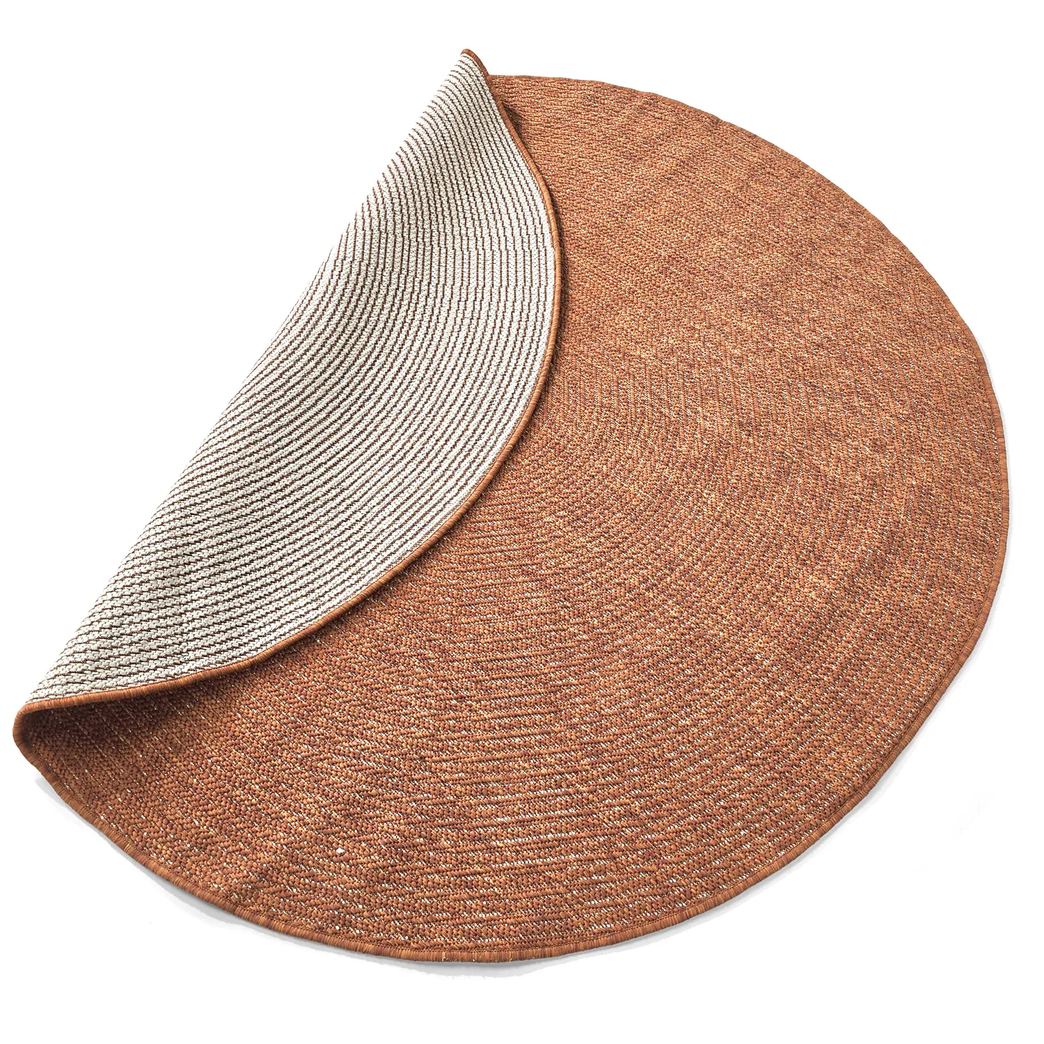 Okrągły dywan - Indoor/Outdoor Arlo (pomarańczowy)