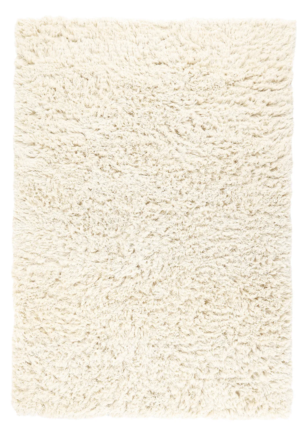 Dywany shaggy - Fassale Hand Woven Wool Shaggy (biały)