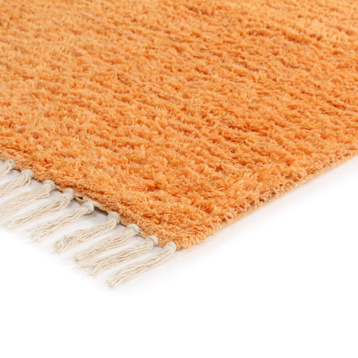 Dywany shaggy - Amira Natural Cotton Shaggy (pomarańczowy/różowy)
