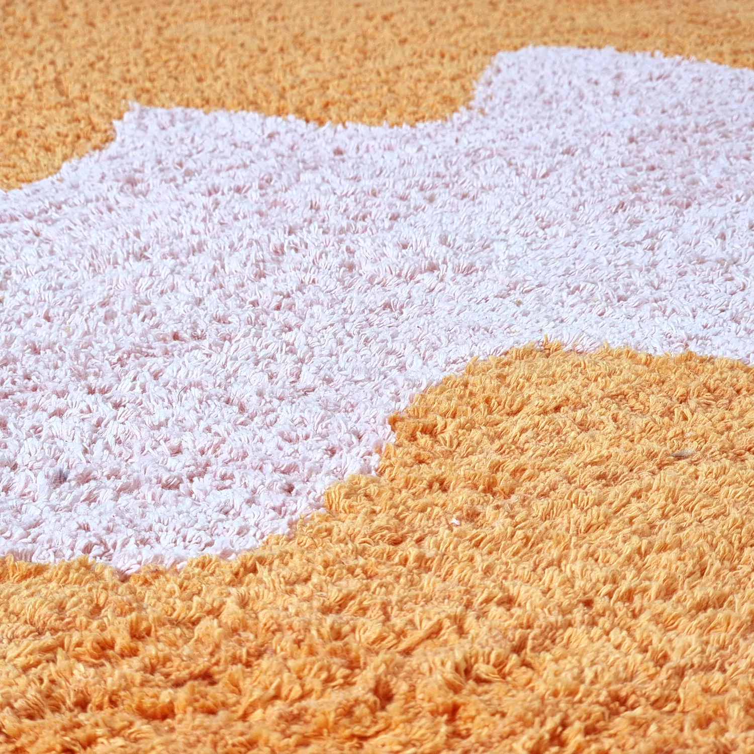 Dywany shaggy - Amira Natural Cotton Shaggy (pomarańczowy/różowy)