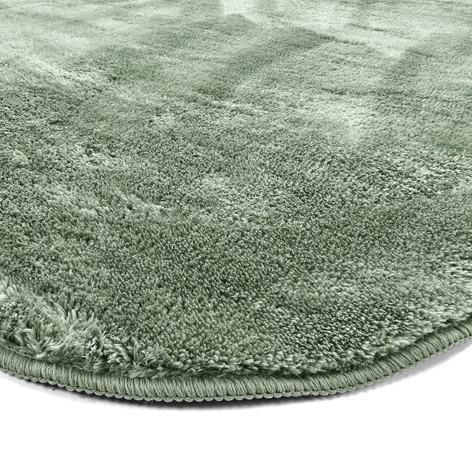 Falisty dywan shaggy - Aranga Super Soft Fur (zielony)