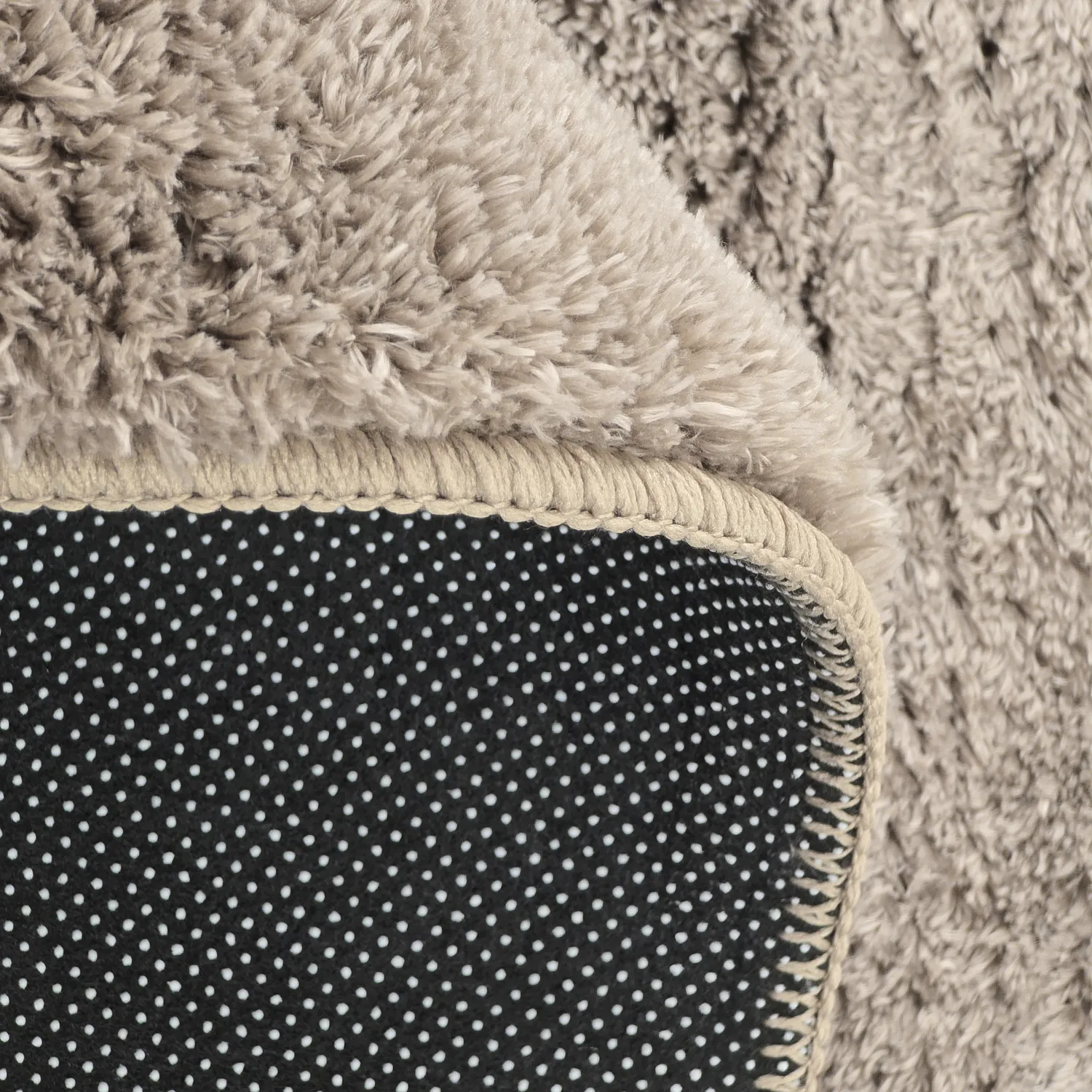 Owalny dywan shaggy - Aranga Super Soft Fur (brązowy)