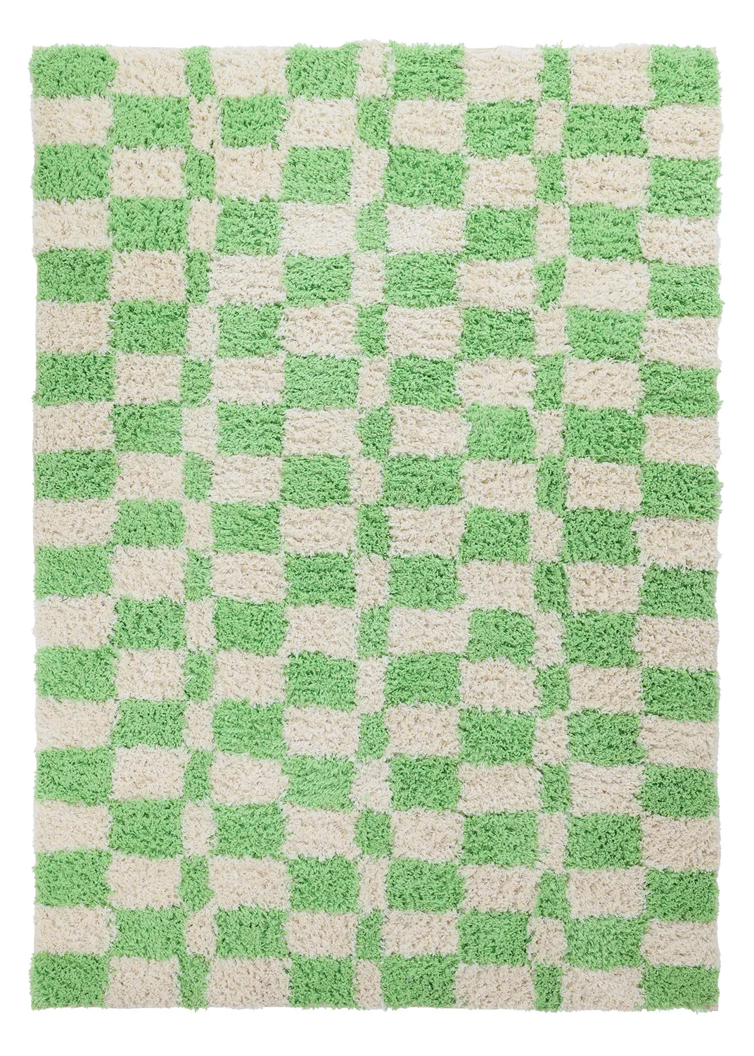 Dywany shaggy - Atrani Natural Cotton Shaggy (zielony)