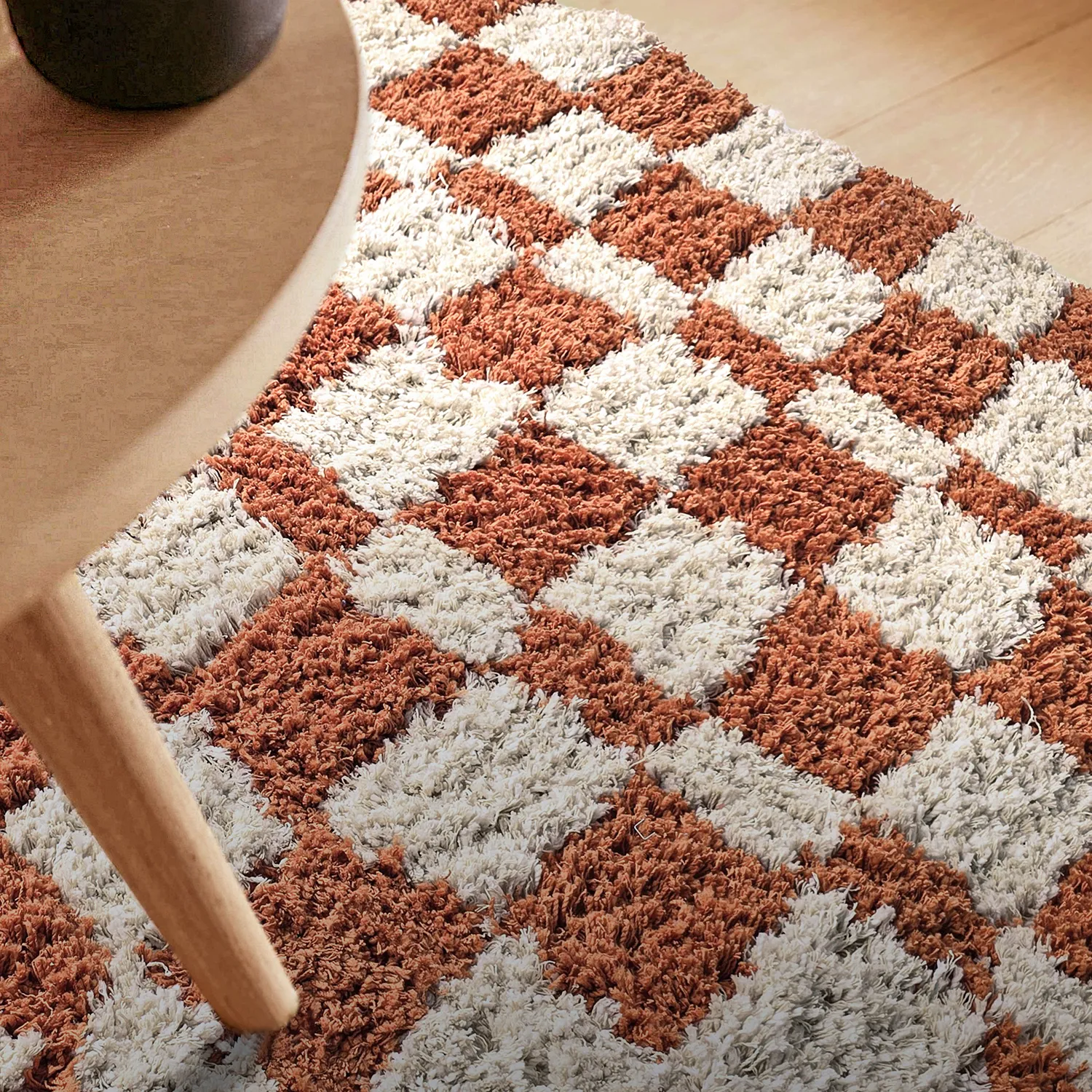 Dywany shaggy - Atrani Natural Cotton Shaggy (pomarańczowy)