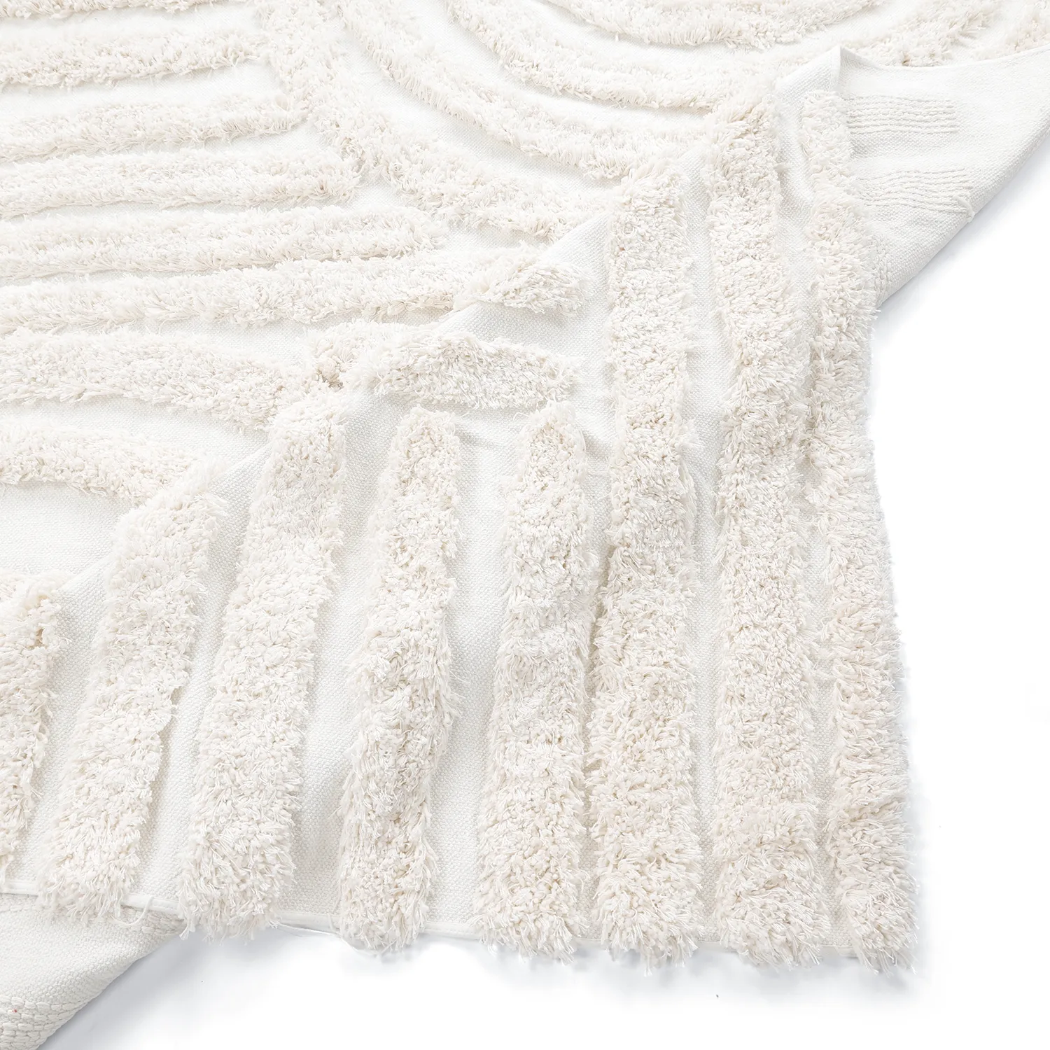 Dywany shaggy - Cazorla Natural Cotton Shaggy (białawy)