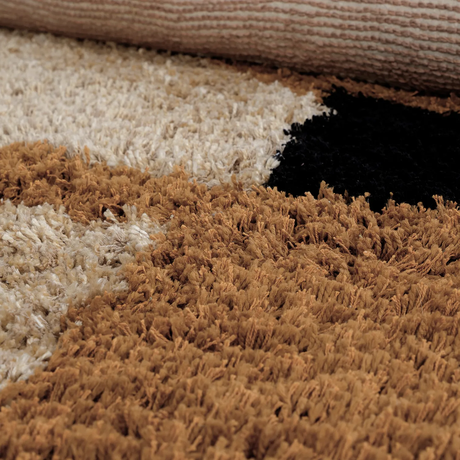 Dywany shaggy - Cefalu Natural Cotton Shaggy (wielokolorowy)