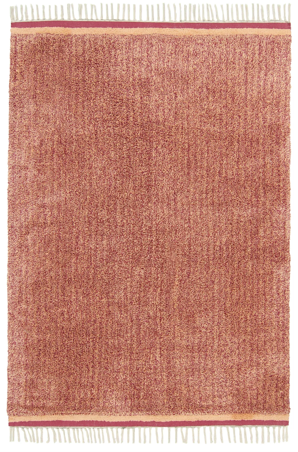 Dywany shaggy - Celina Natural Cotton Shaggy (czerwony)