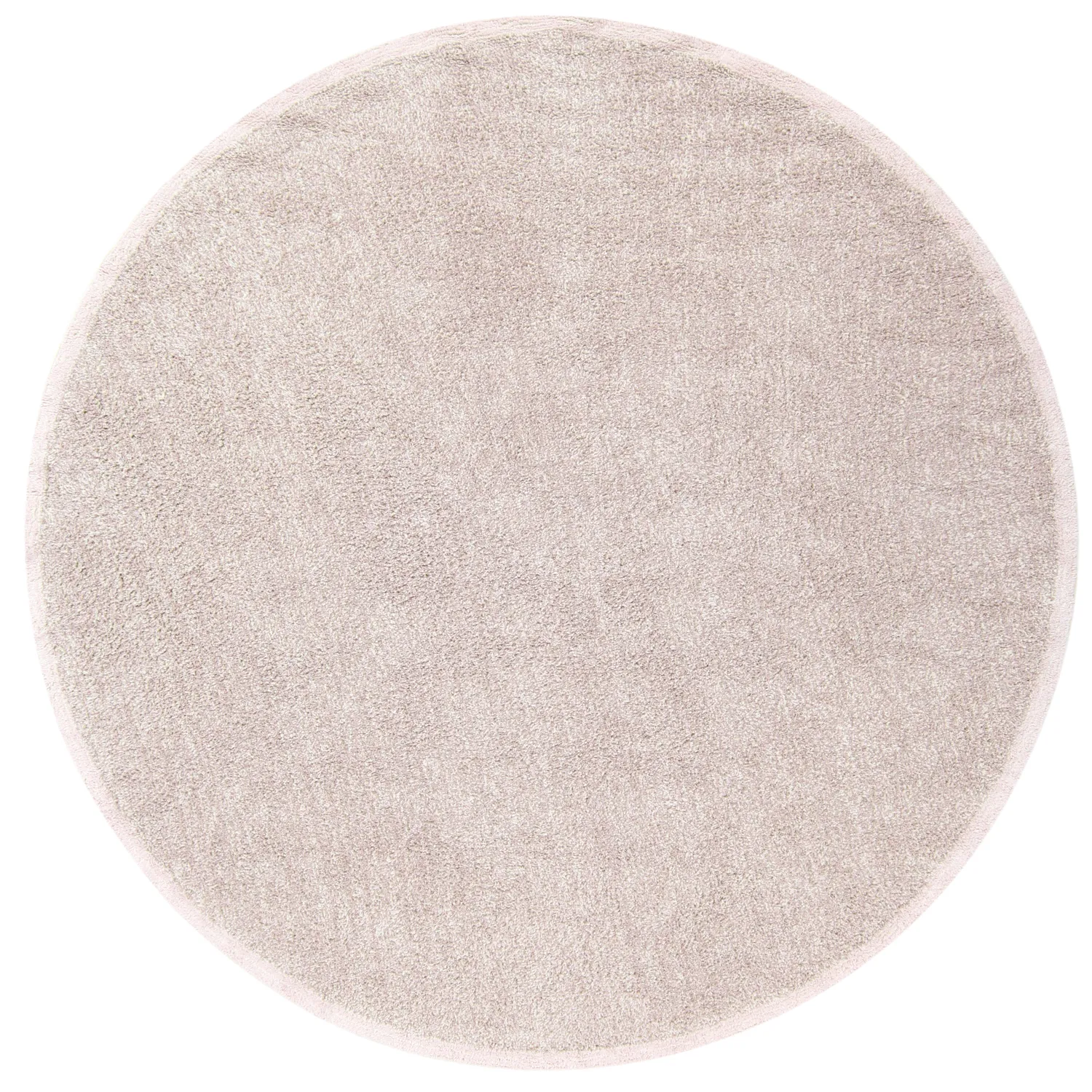 Okrągły dywan - Celina Natural Cotton Shaggy (ciemnoszary/lawendowy)
