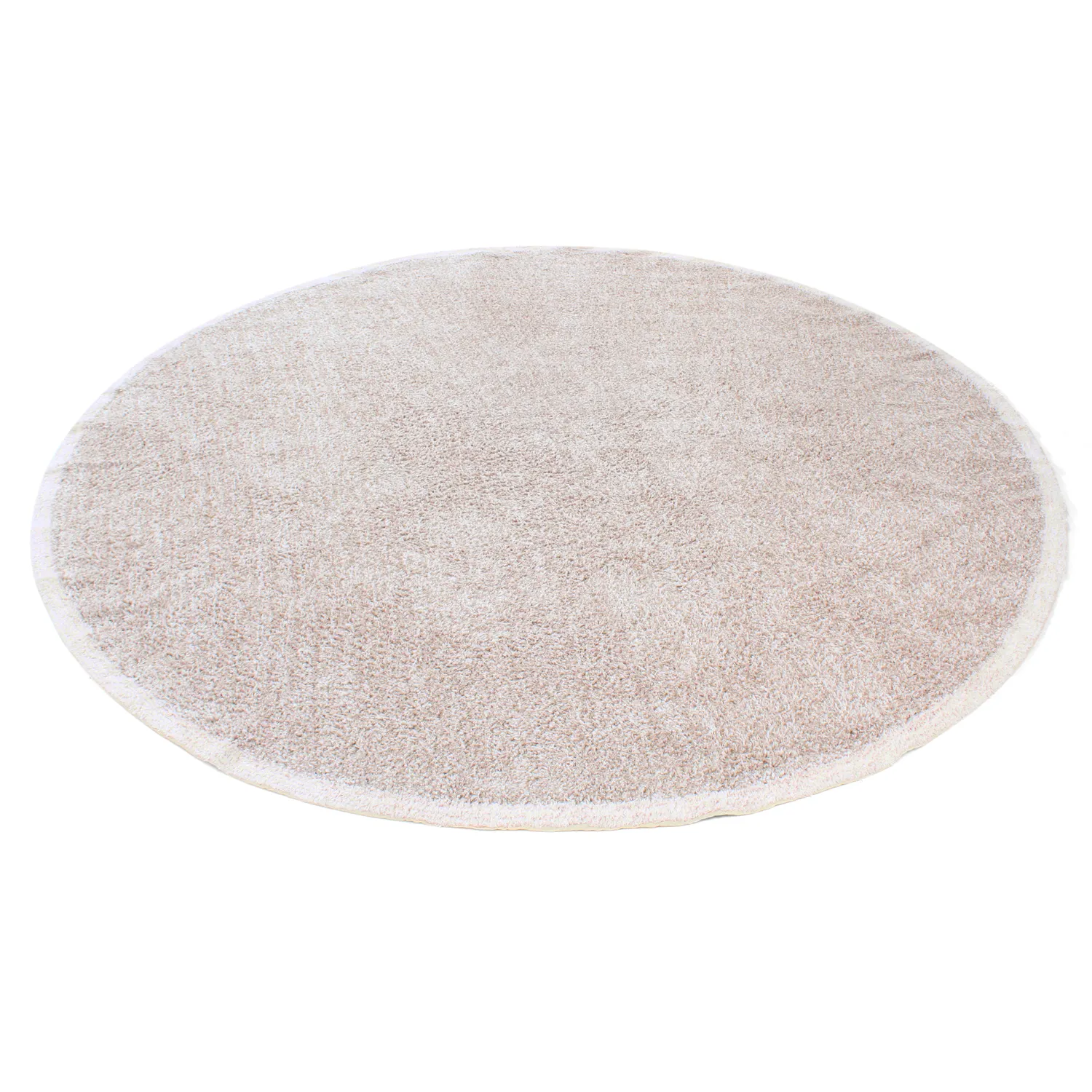 Okrągły dywan - Celina Natural Cotton Shaggy (ciemnoszary/lawendowy)