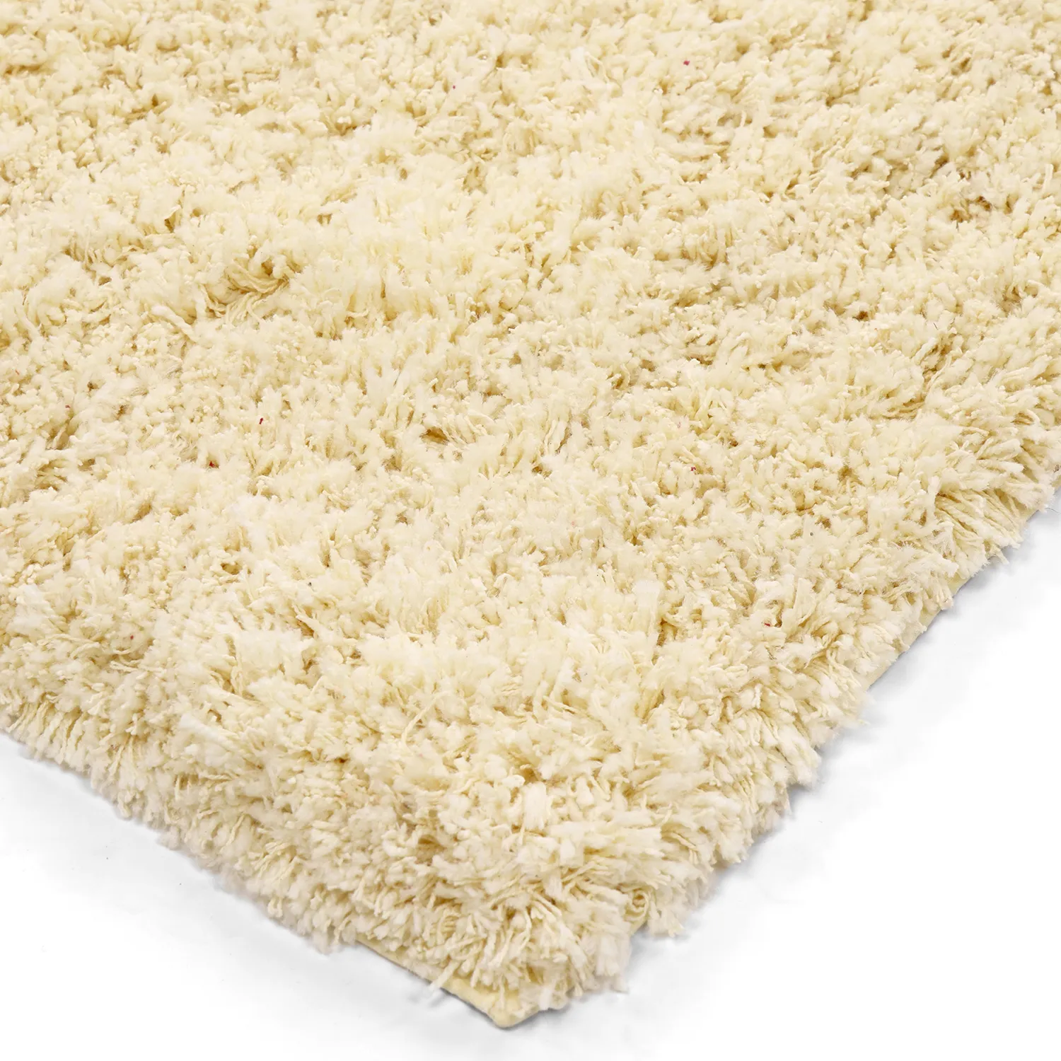 Dywany shaggy - Combarro Solid Cotton Shaggy (jasnożółty)