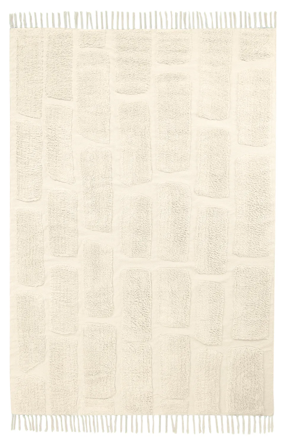 Dywany shaggy - Cyrus Natural Cotton Shaggy (beżowy)