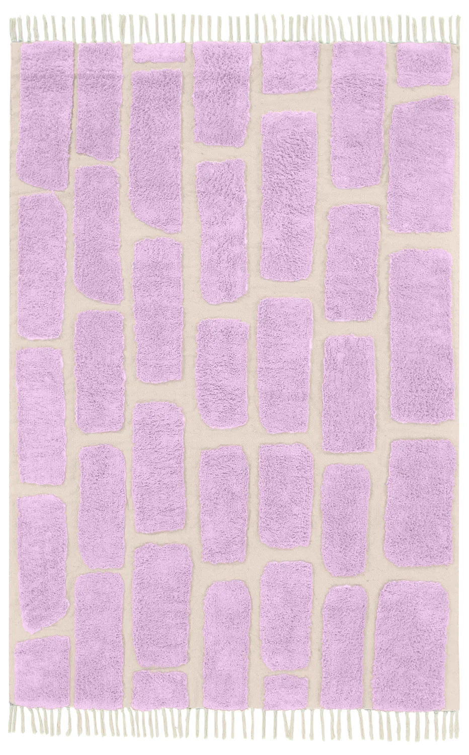 Dywany shaggy - Cyrus Natural Cotton Shaggy (fioletowy)