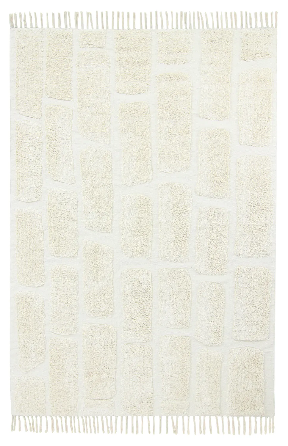 Dywany shaggy - Cyrus Natural Cotton Shaggy (białawy)