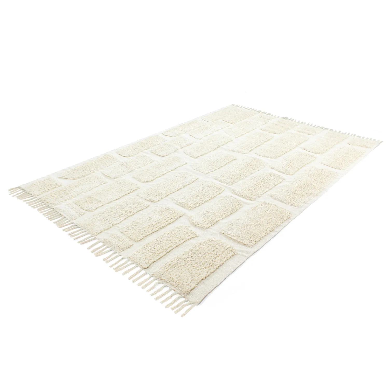 Dywany shaggy - Cyrus Natural Cotton Shaggy (białawy)