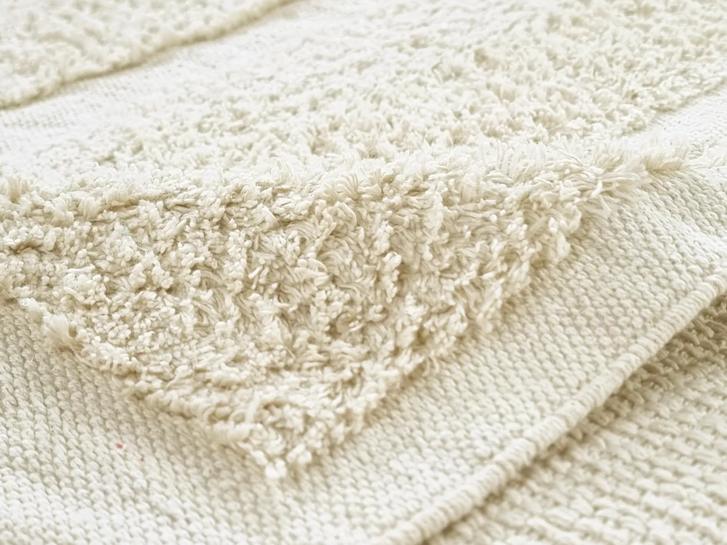Dywany shaggy - Cyrus Natural Cotton Shaggy (białawy)