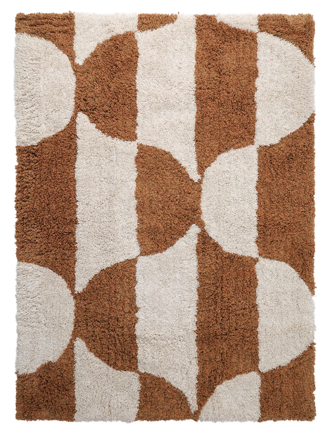 Dywany shaggy - Kalymnos Natural Cotton Shaggy (złamana biel/ochra)