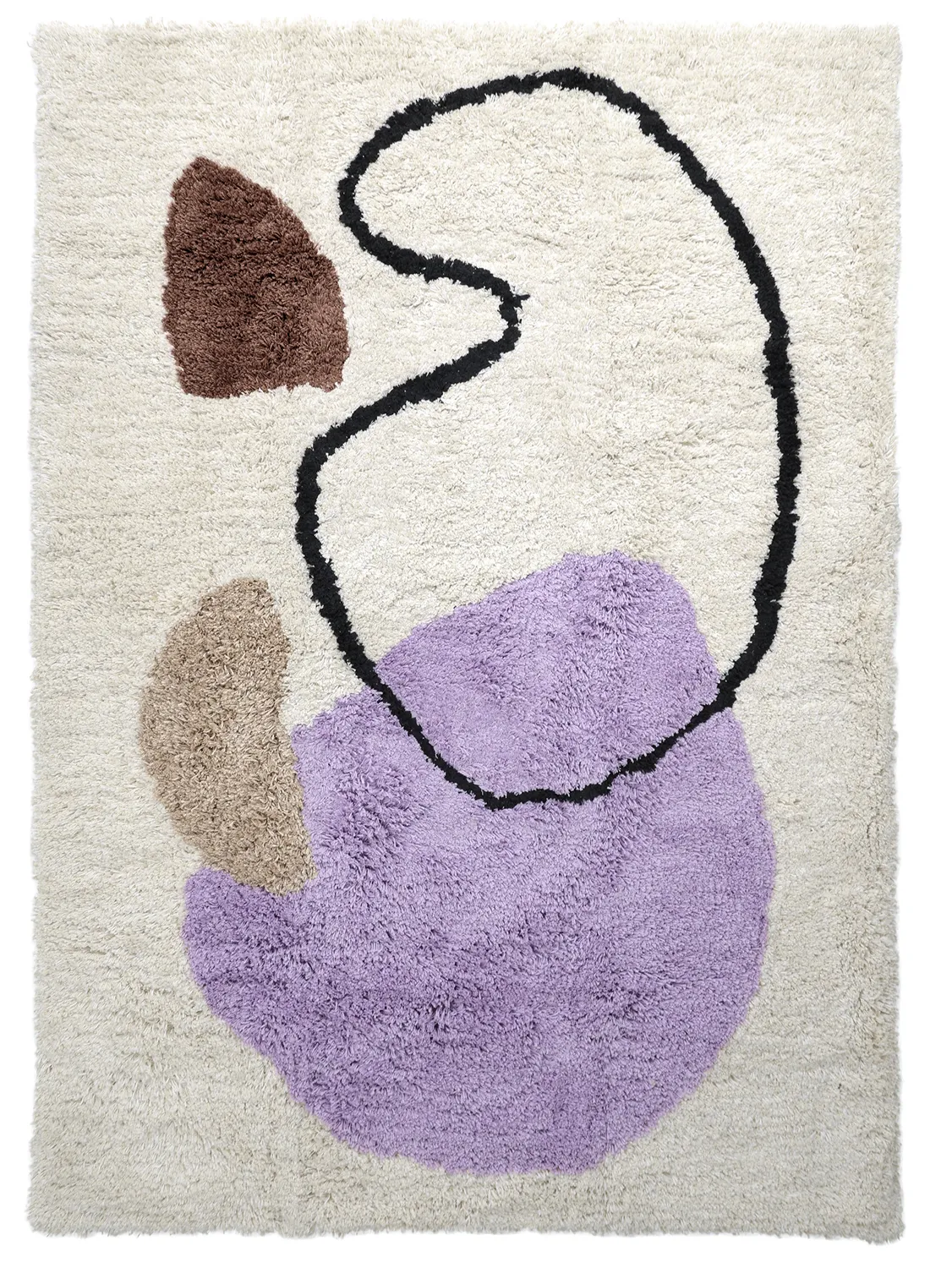 Dywany shaggy - Naousa Natural Cotton Shaggy (wielokolorowy)