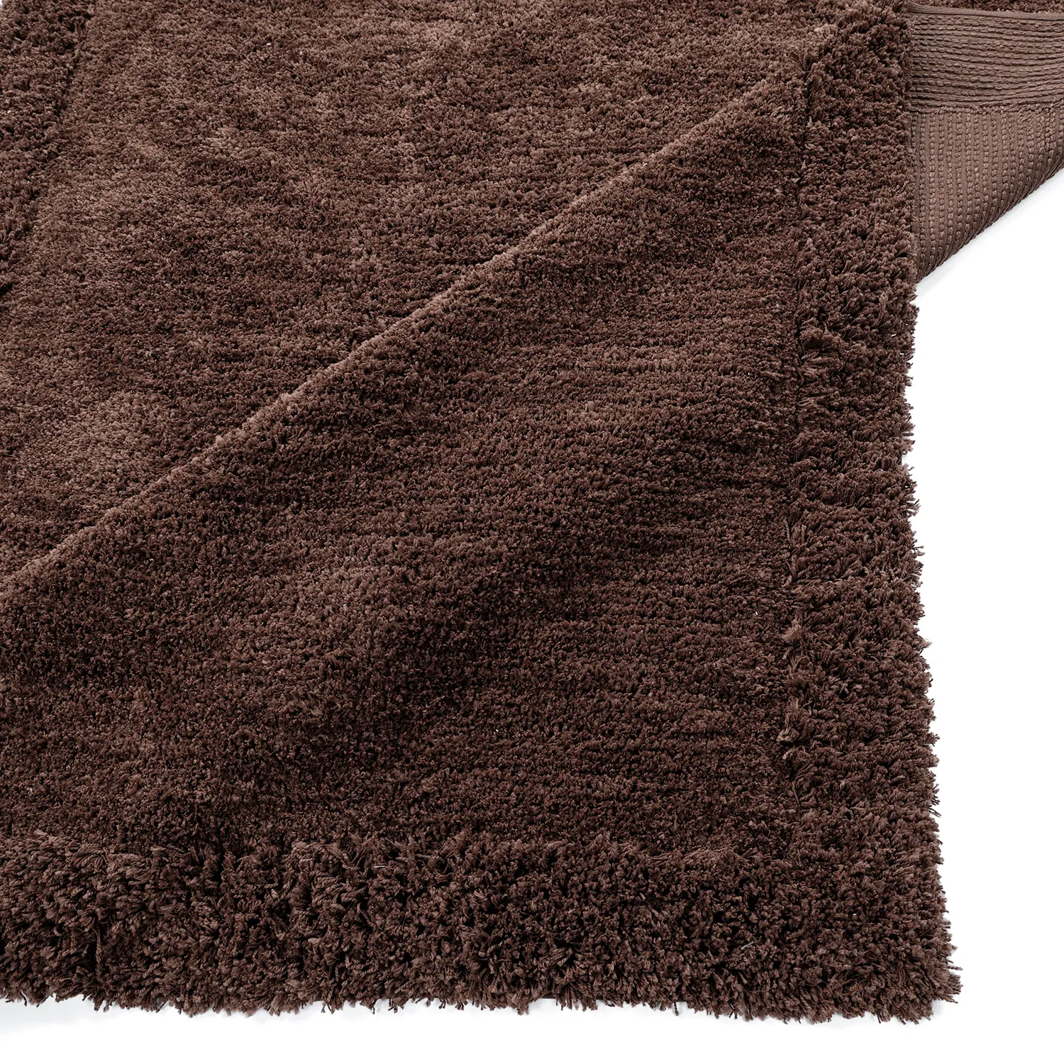Dywany shaggy - Molyvos Natural Cotton Shaggy (brązowy)