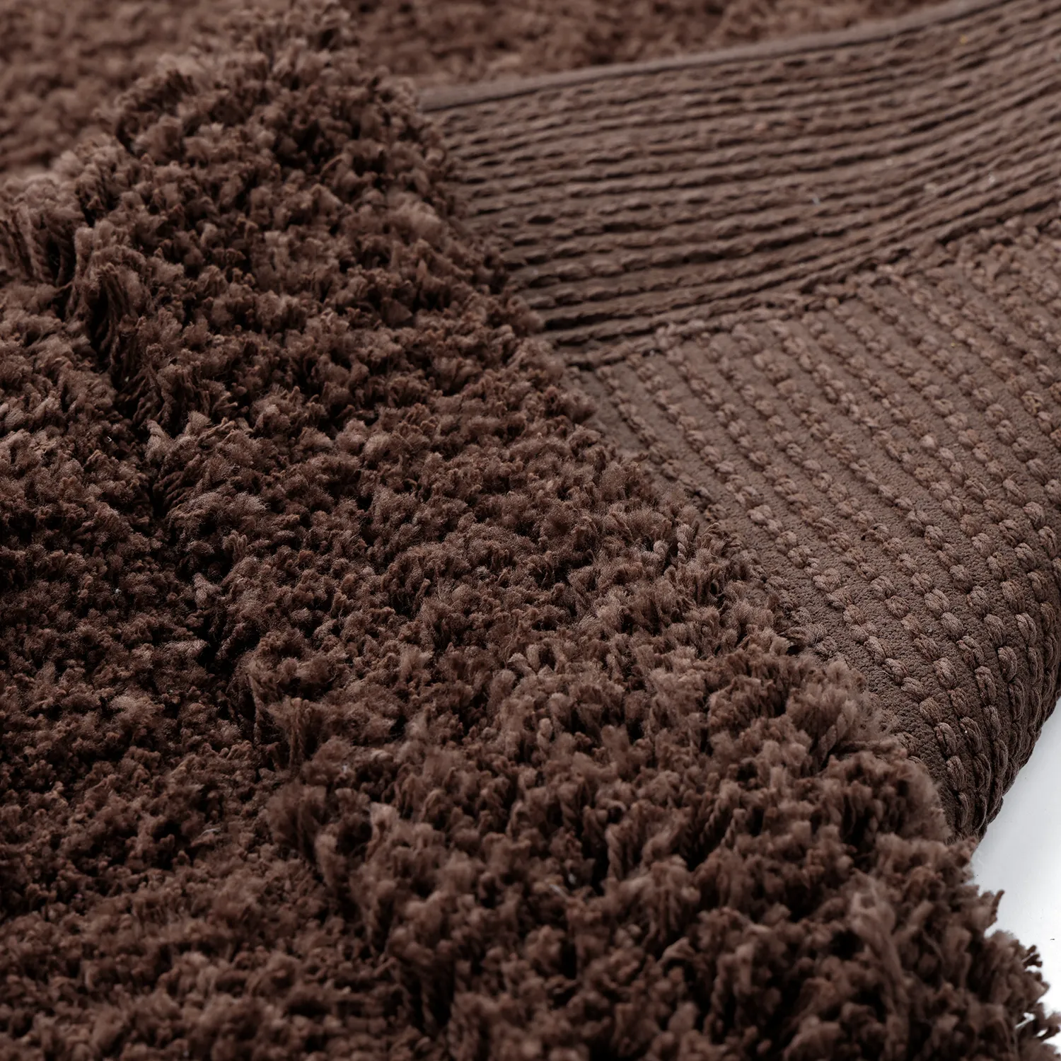 Dywany shaggy - Molyvos Natural Cotton Shaggy (brązowy)
