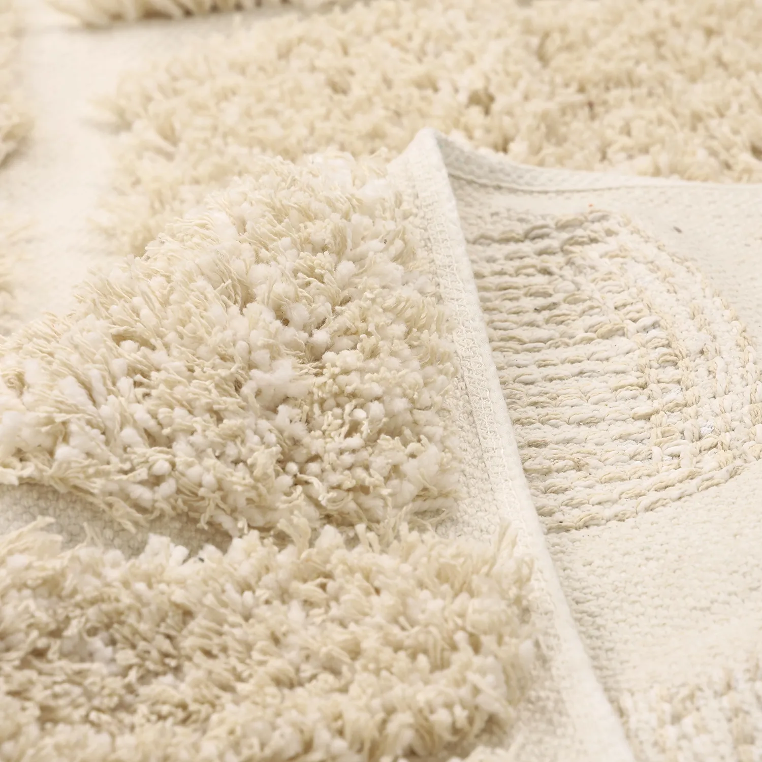 Dywany shaggy - Otranto Natural Cotton Shaggy (białawy)