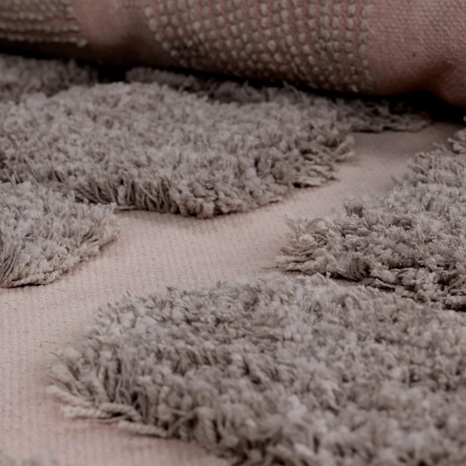Dywany shaggy - Otranto Natural Cotton Shaggy (taupe)