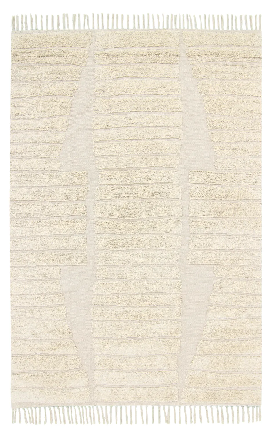 Dywany shaggy - Rani Natural Cotton Shaggy (beżowy)