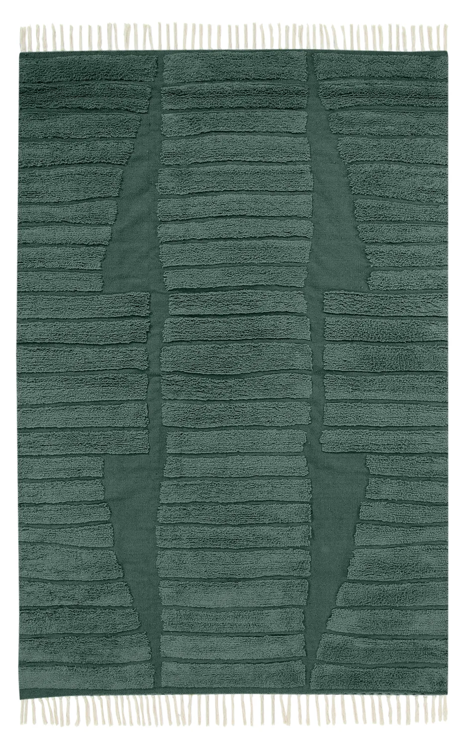 Dywany shaggy - Rani Natural Cotton Shaggy (zielony)