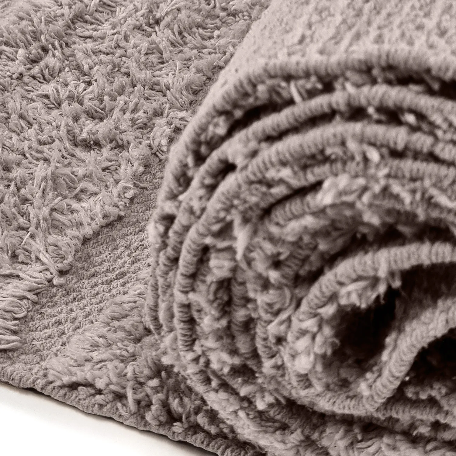 Dywany shaggy - Rani Natural Cotton Shaggy (kolor ciemnoszary)