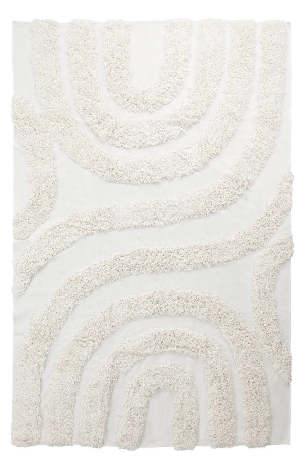 Dywany shaggy - Sivota Natural Cotton Shaggy (białawy)