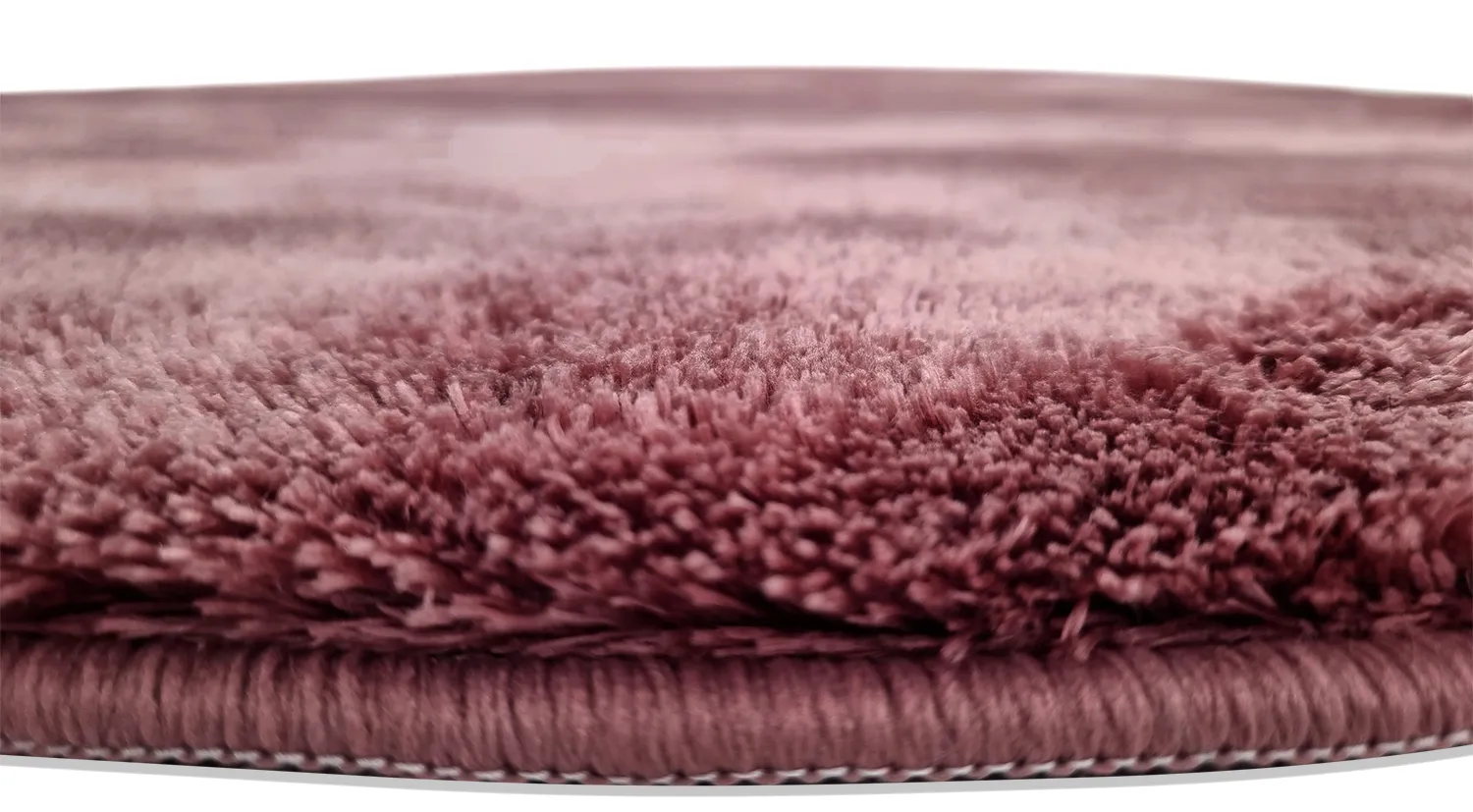 Okrągły dywan - Aranga Super Soft Fur (rose)