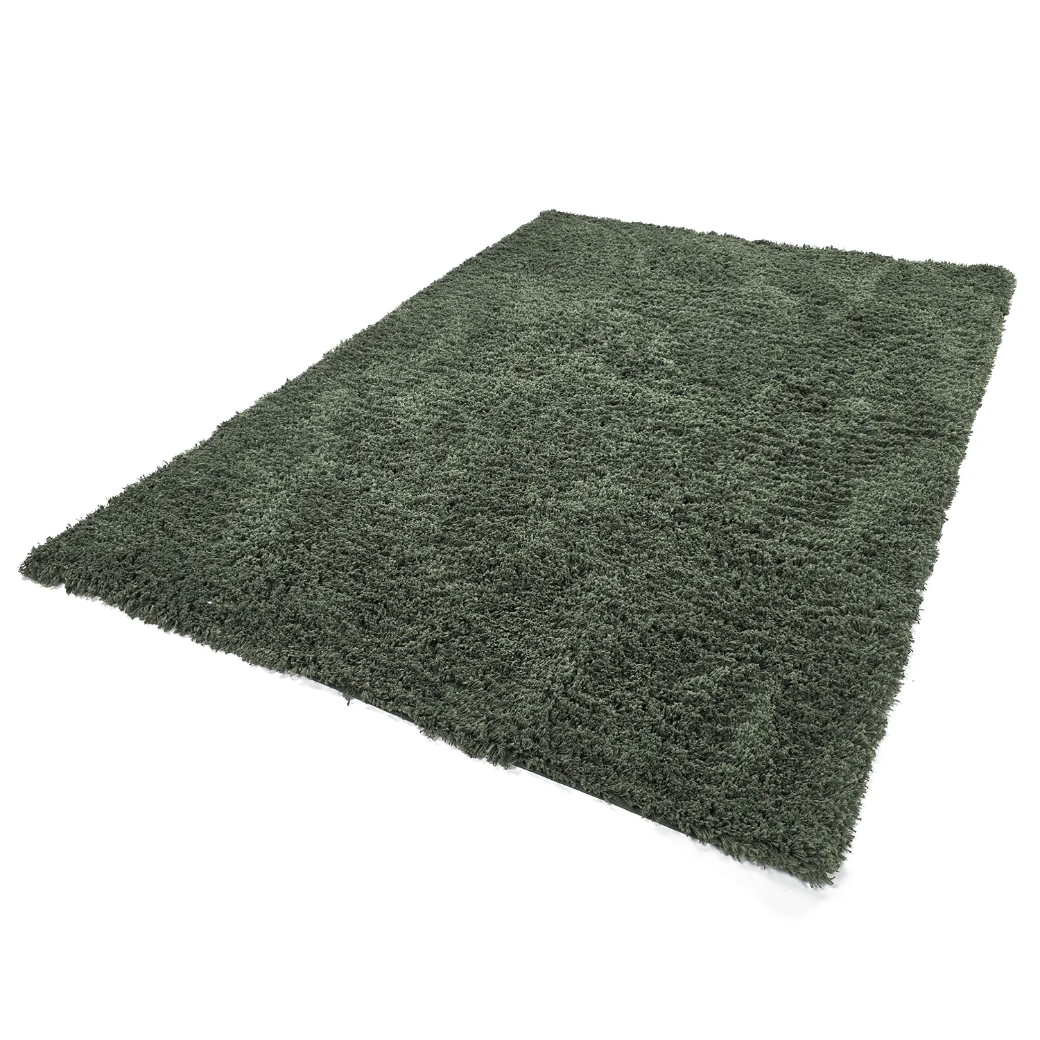 Dywany shaggy - Combarro Solid Cotton Shaggy (zielony)