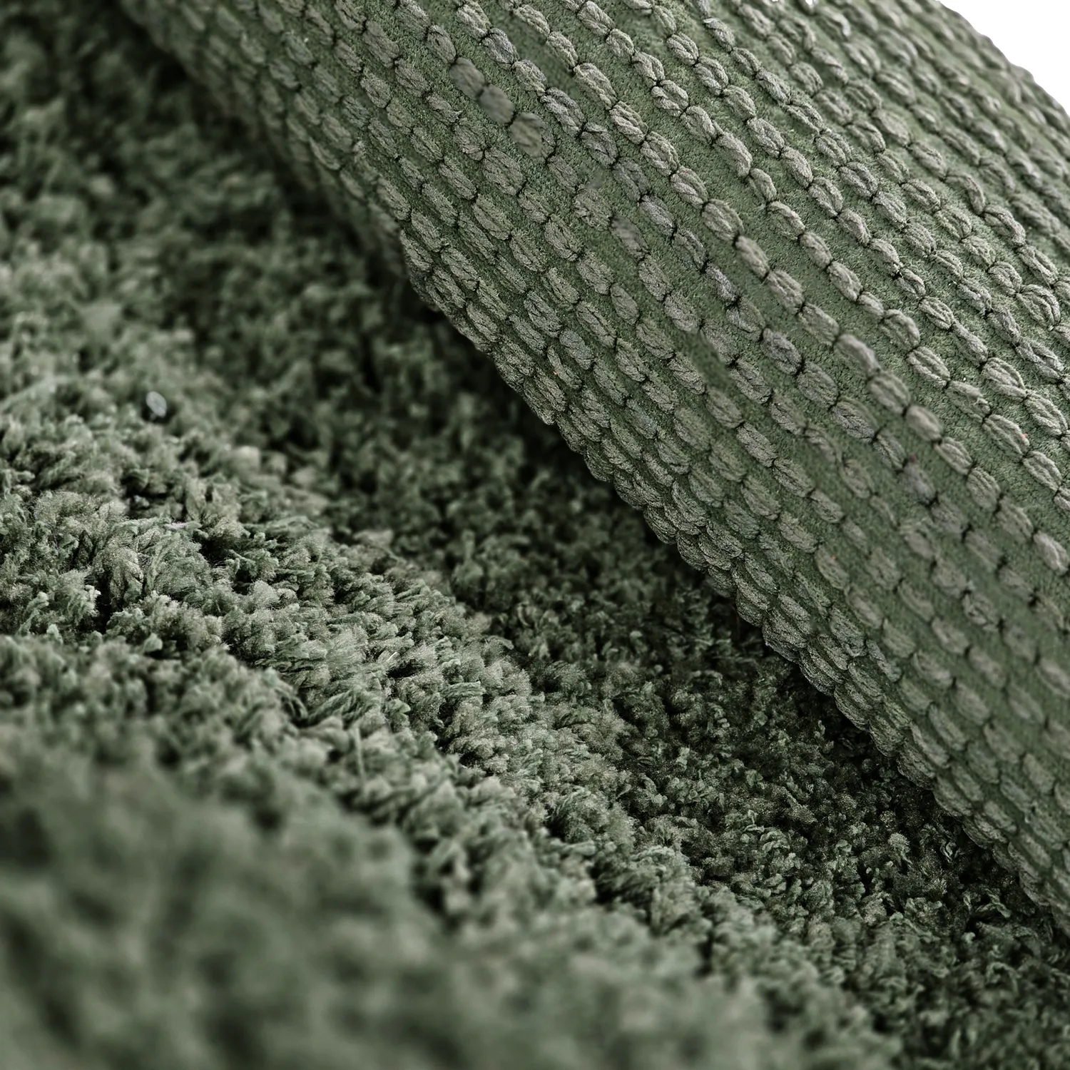 Dywany shaggy - Combarro Solid Cotton Shaggy (zielony)
