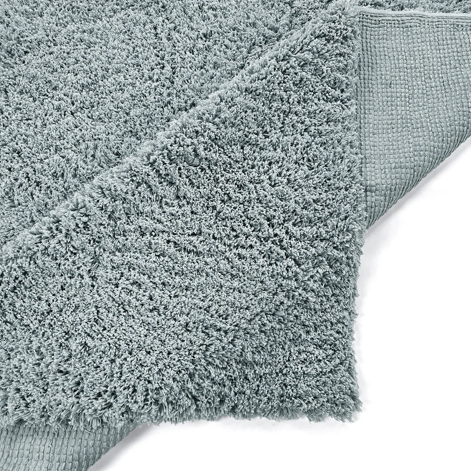 Dywany shaggy - Combarro Solid Cotton Shaggy (jasnoniebieski)
